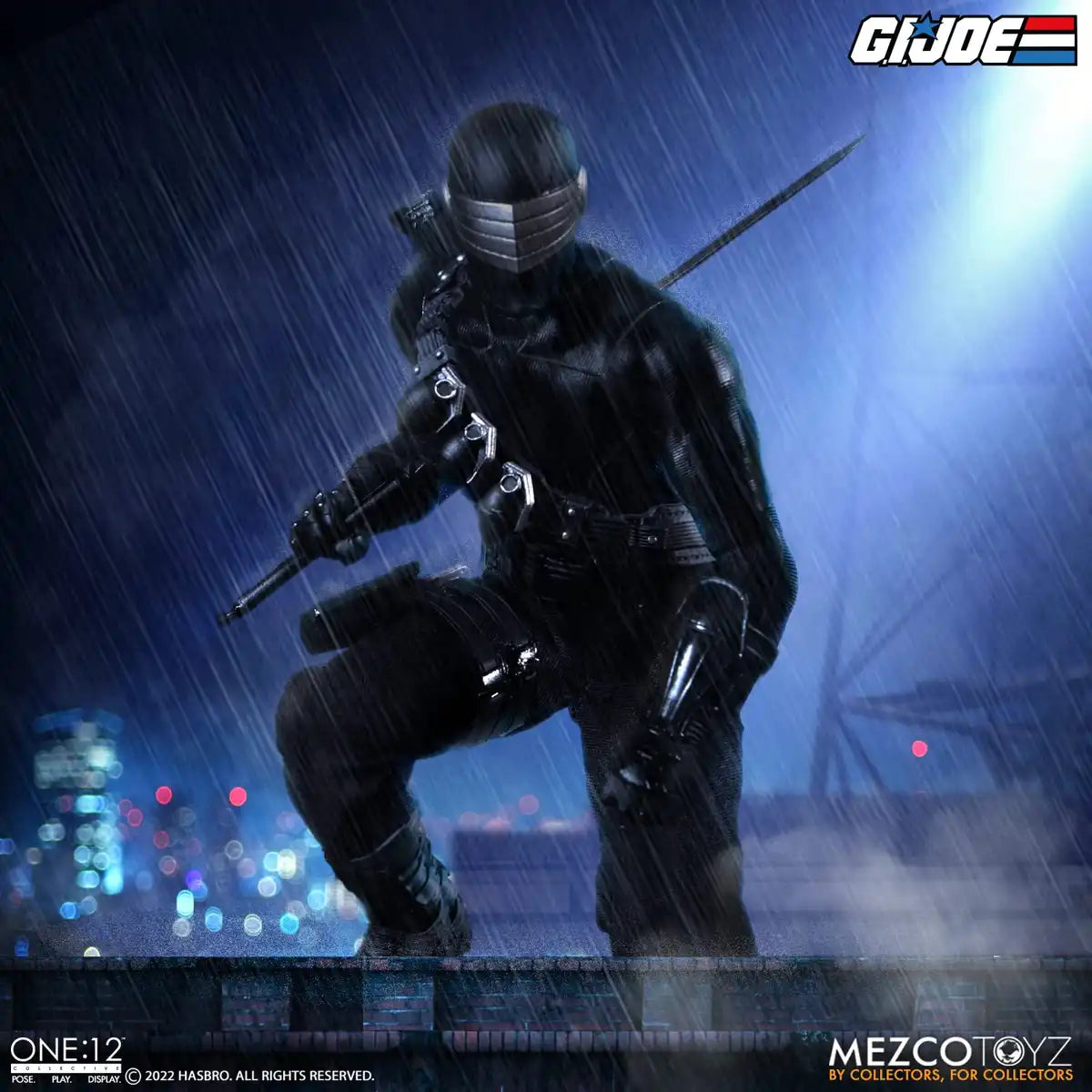 Mezco One:12 Collective GI Joe Snake Eyes 1/12 Action Figure Deluxe Edition- Japan Figure Store - #1 Bring To You The Best Japanese Goods
