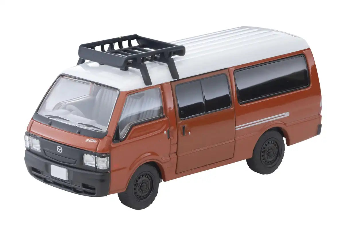 Tomytec Lv-N310D Mazda Bongo Brawny Van Brown Roof Carrier with Figure