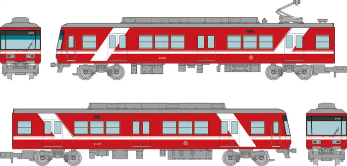 Tomytec Railway Collection Tetsuro Enshu 2000 Series 2 Car Set Diorama Supplies- Japan Figure Store - #1 Bring To You The Best Japanese Goods