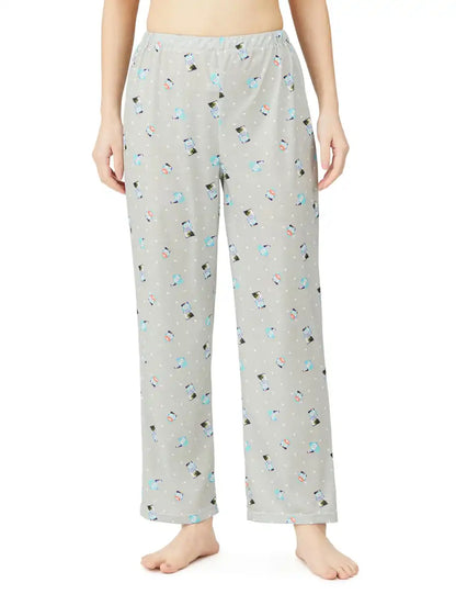 Sanrio Women's Gray Pajama Set - Hangyodon & Cinnamoroll Long Sleeve Jersey- Japan Figure Store - #1 Bring To You The Best Japanese Goods