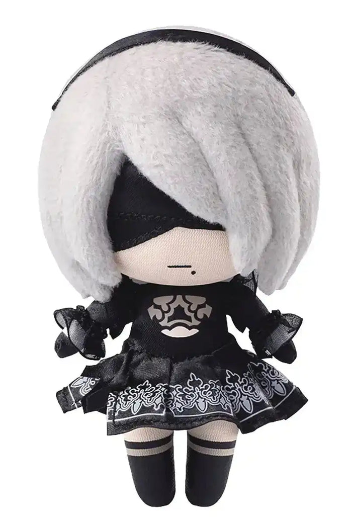 Square Enix Nier Automata 2B Yorha No.2 B Type Stuffed Toy W76xD75xH140mm- Japan Figure Store - #1 Bring To You The Best Japanese Goods