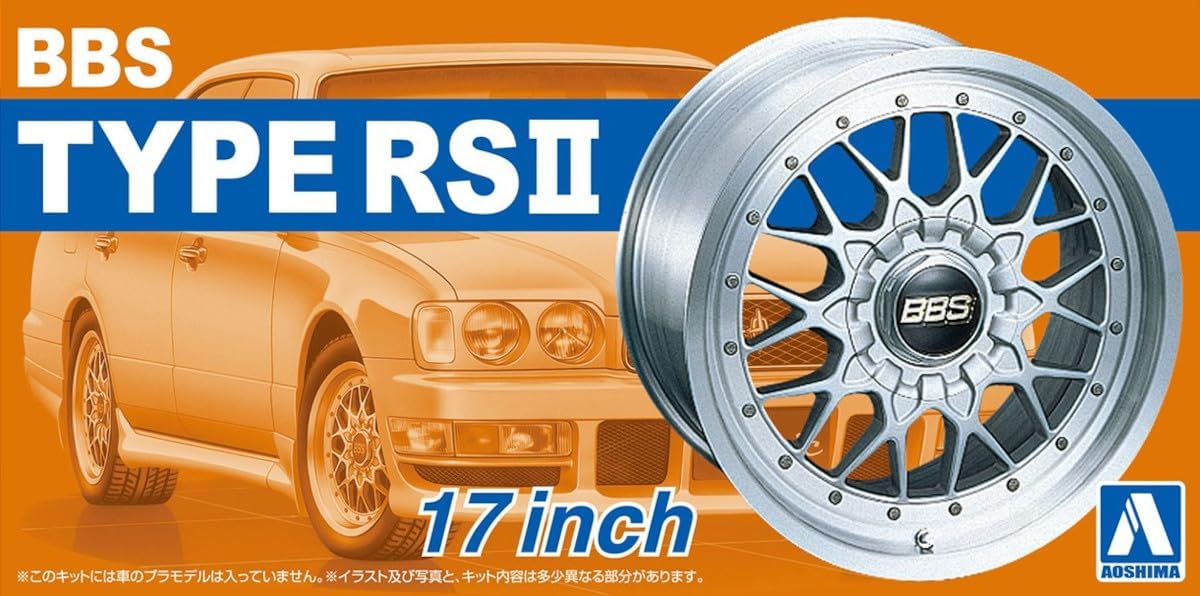 AOSHIMA  Tuned Parts 1/24 Bbs Rs Ii 17Inch Tire & Wheel Set
Japan Figure Store