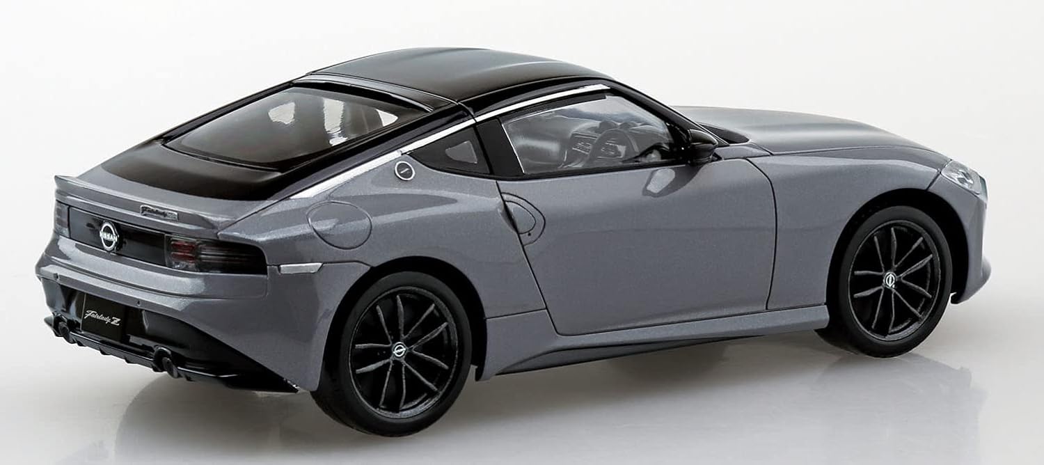 Aoshima Bunka Kyozai 1/32 The Snap Kit Series Nissan Rz34 Fairlady Z Stealth Gray Color Coded Plastic Model 17-F