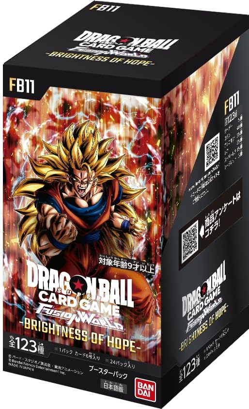 Bandai Dragon Ball Super Card Game Fusion World FB11 Booster Pack