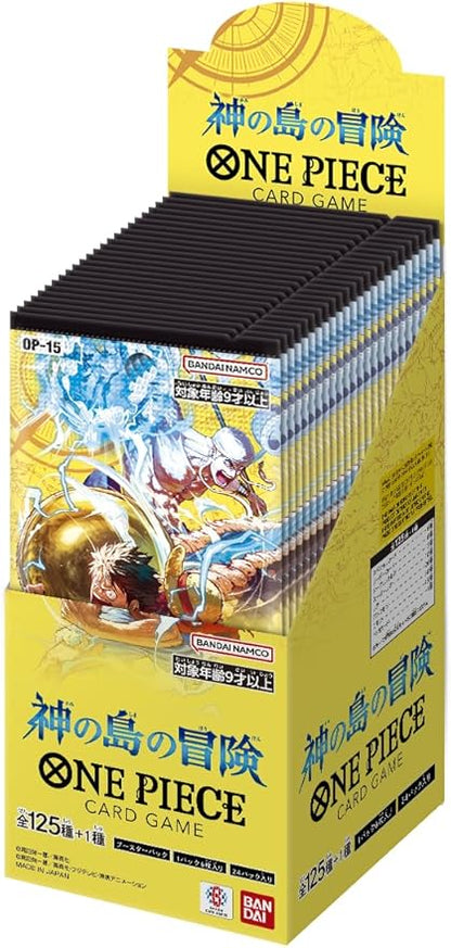BANDAI One Piece Card Game Booster Box The Island of God OP-15 Box-BANDAI- Japan Figure Store - #1 Bring To You The Best Japanese Goods