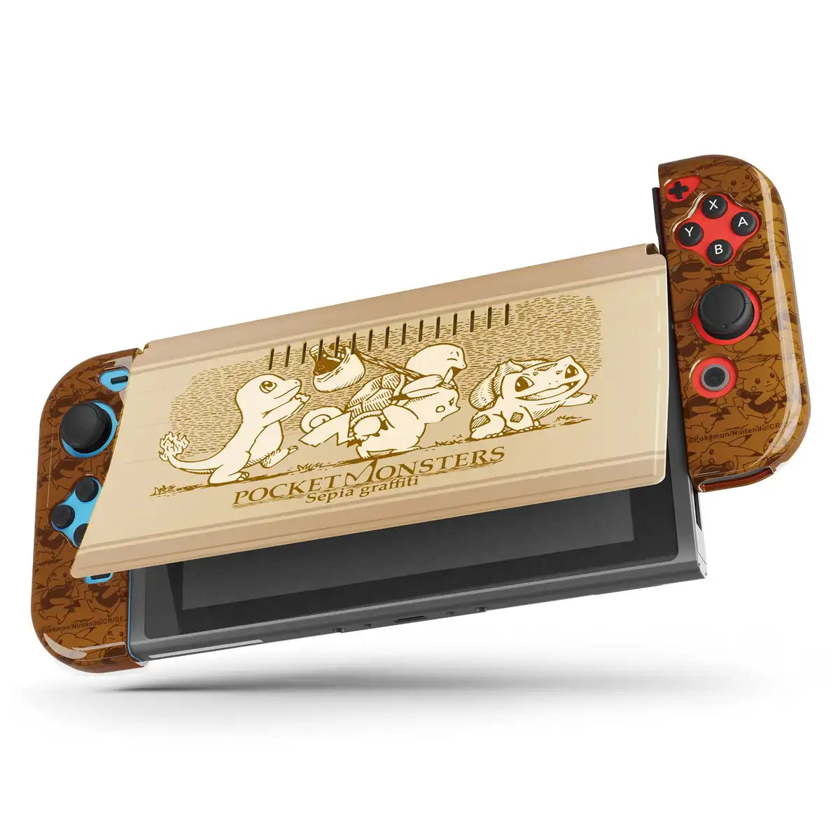 POKEMON CENTER ORIGINAL - Pokemon Center Nintendo Switch Tpu Set Kisekae Casetype-B- Japan Figure Store - #1 Bring To You The Best Japanese Goods