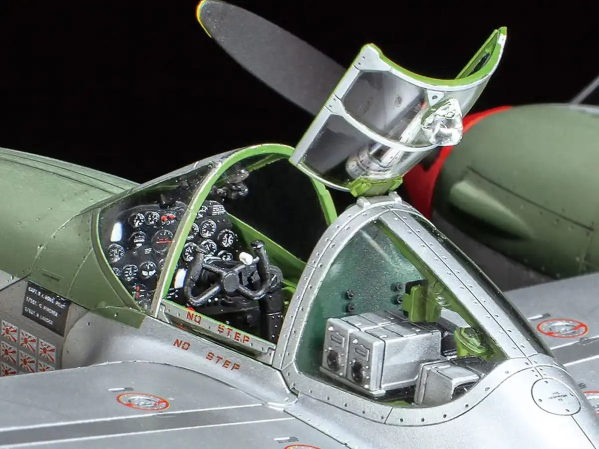 TAMIYA 1/48 Lockheed P-38J Lightning Plastic Model- Japan Figure Store - #1 Bring To You The Best Japanese Goods