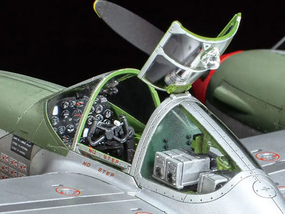 TAMIYA 1/48 Lockheed P-38J Lightning Plastic Model- Japan Figure Store - #1 Bring To You The Best Japanese Goods