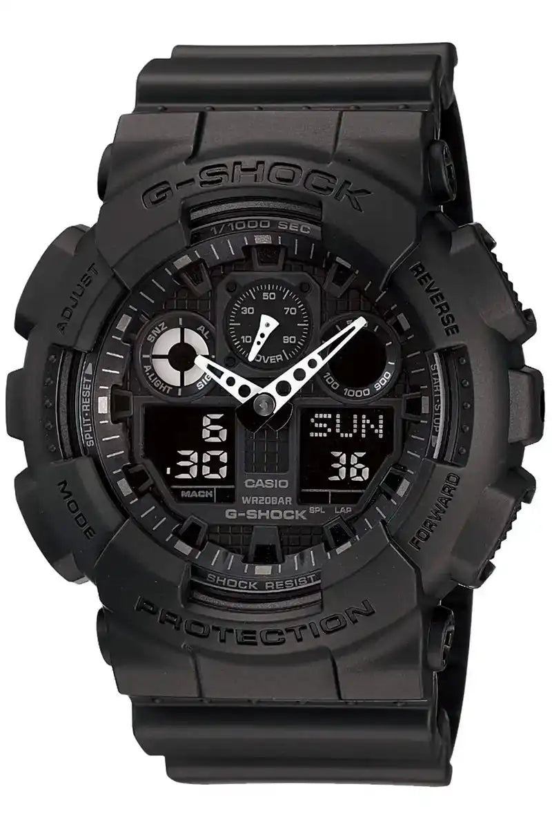 Casio G-Shock Men's Black Watch Genuine Domestic Product Model GA-100-1A1JF- Japan Figure Store - #1 Bring To You The Best Japanese Goods