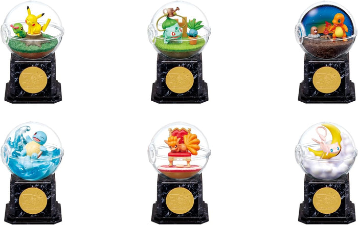 Collection Pokémon Terrarium 10 Pokémon 30ème Anniversaire Ver. 6 Types