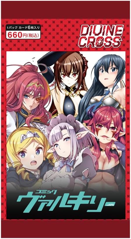 TCG Divine Cross Valkyrie Booster Box Japan Official Comic Series