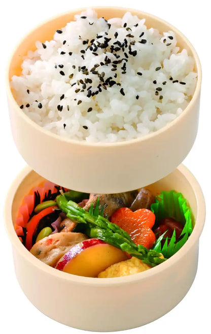 Skater Totoro Round 500ML Bento Lunch Box with Fork - Japanese Ghibli Made- Japan Figure Store - #1 Bring To You The Best Japanese Goods