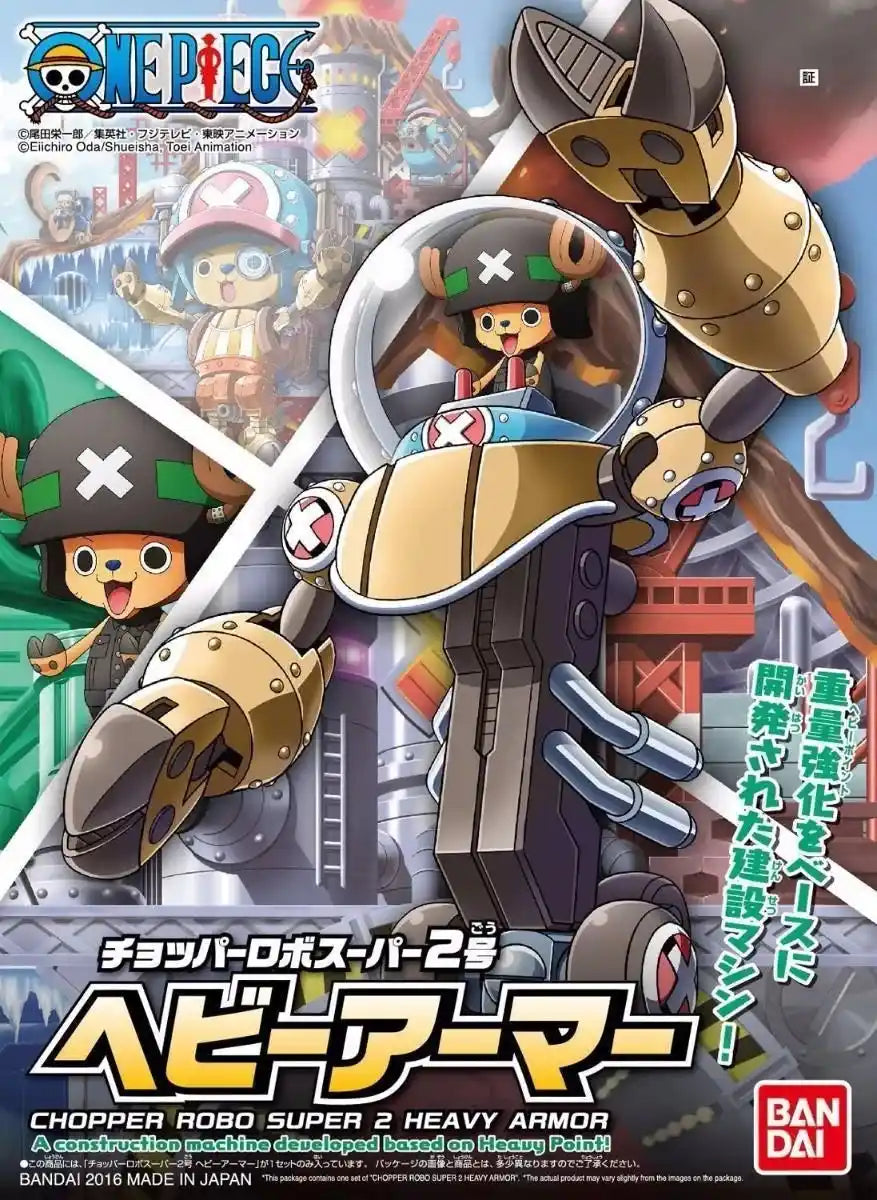 Bandai One Piece Chopper Robo Super 2 Heavy Armor Model Kit F/s- Japan Figure Store - #1 Bring To You The Best Japanese Goods