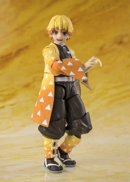 Tamashii Nations SH Figuarts Demon Slayer Zenitsu Agatsuma 140mm Movable Figure- Japan Figure Store - #1 Bring To You The Best Japanese Goods