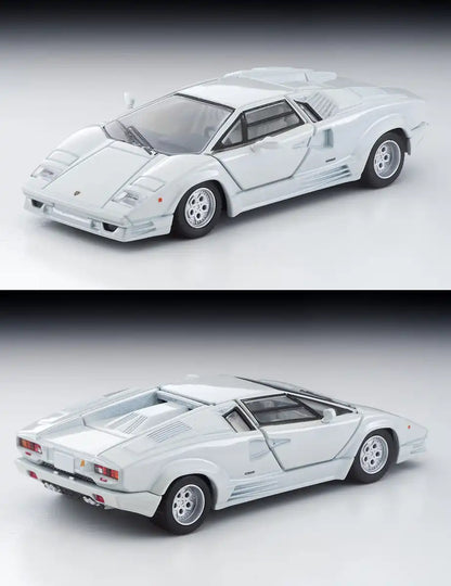 Tomytec Lamborghini Countach 25th Anniversary Edition Tomica Limited Vintage Neo 1/64 White- Japan Figure Store - #1 Bring To You The Best Japanese Goods