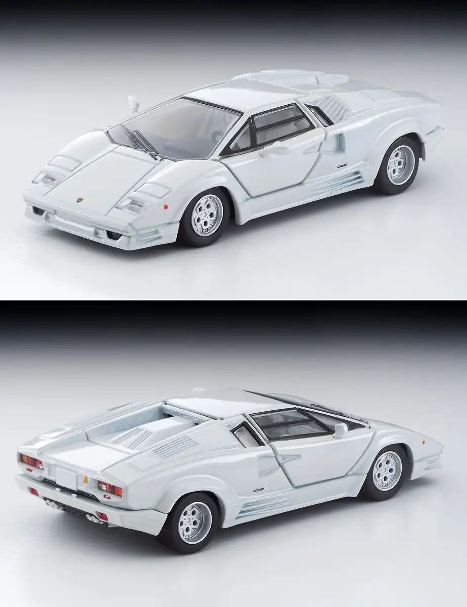 Tomytec Lamborghini Countach 25th Anniversary Edition Tomica Limited Vintage Neo 1/64 White- Japan Figure Store - #1 Bring To You The Best Japanese Goods