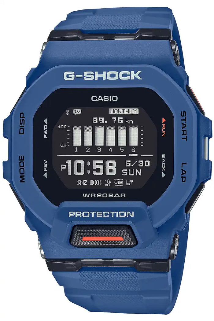 Casio G-Shock GBD-200-2JF Men's Stylish Blue Watch- Japan Figure Store - #1 Bring To You The Best Japanese Goods
