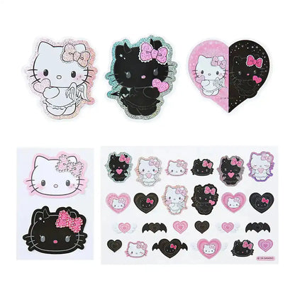 Sanrio Hello Kitty Angel & Devil Sticker Set Durable 931934- Japan Figure Store - #1 Bring To You The Best Japanese Goods