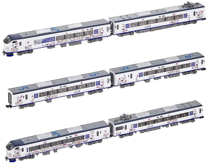 Tomytec Tomix N Gauge 6-Car Hello Kitty 281 Series Haruka Butterfly Model Train- Japan Figure Store - #1 Bring To You The Best Japanese Goods