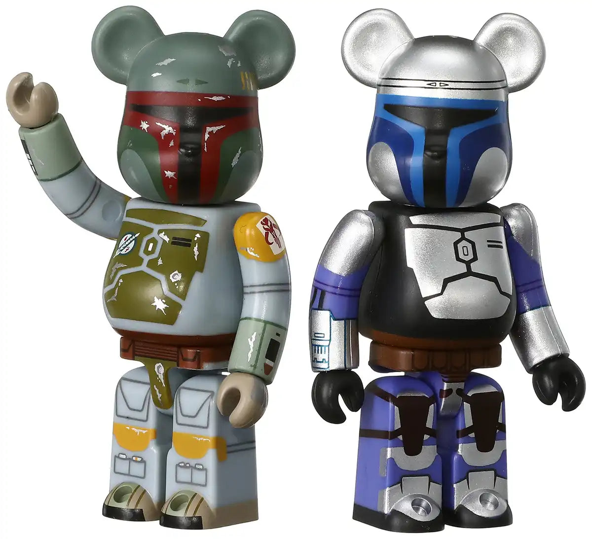 Bearbrick Star Wars 2 Pack Jango Fett (Tm) Boba Fett (Tm) Height Appro