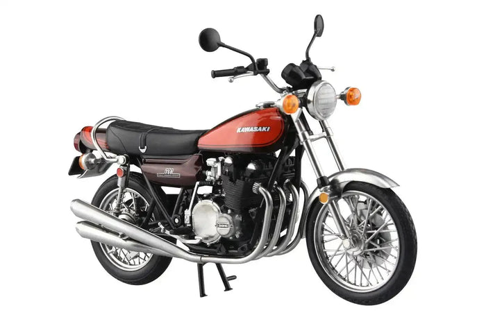 AOSHIMA Skynet 04620 Kawasaki 750Rs Z2 Fire Ball 1/12 Scale Finished Model- Japan Figure Store - #1 Bring To You The Best Japanese Goods