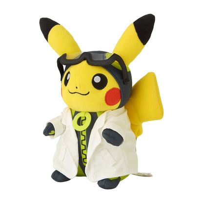 ぬいぐるみ Pokémon GO ウィロー博士の助手ピカチュウ