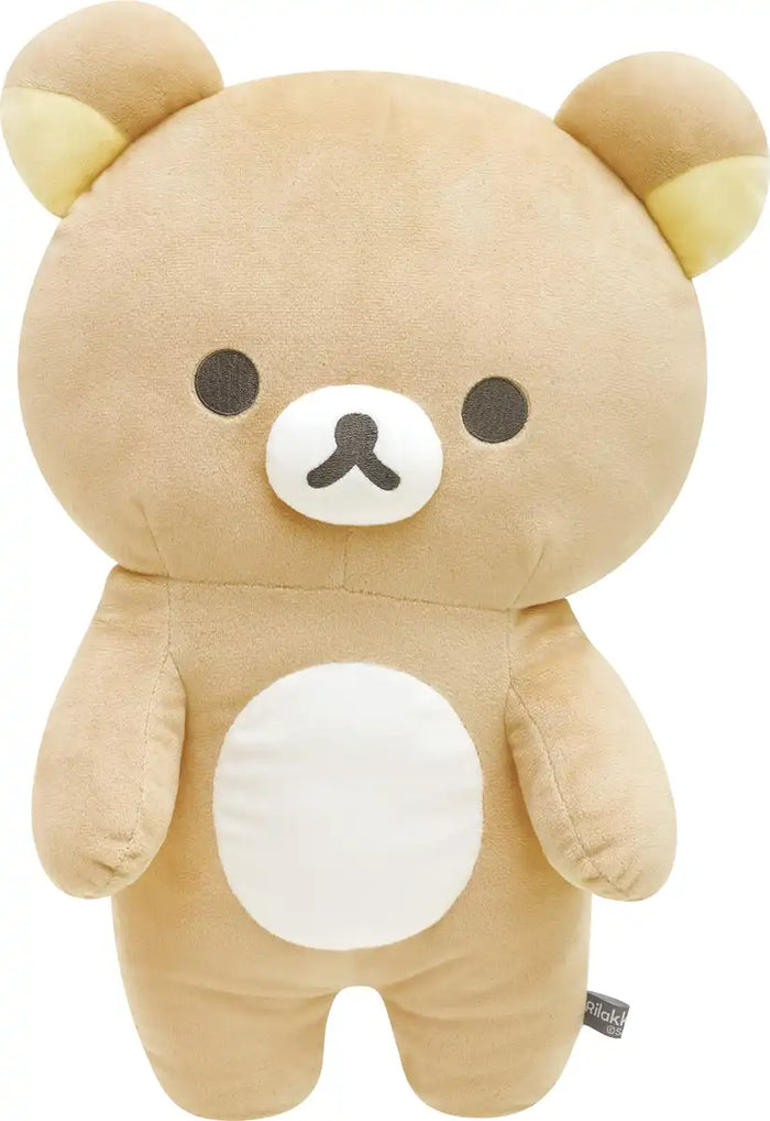 San-X Mo05601 Rilakkuma Relax Together Cushion - Cozy Comfort for Fans- Japan Figure Store - #1 Bring To You The Best Japanese Goods