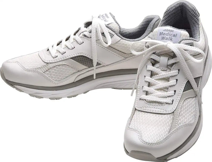 Asahi Medical Walk Women's 22.0 Cm 3E Knee-Friendly Walking Shoes Kv78401- Japan Figure Store - #1 Bring To You The Best Japanese Goods