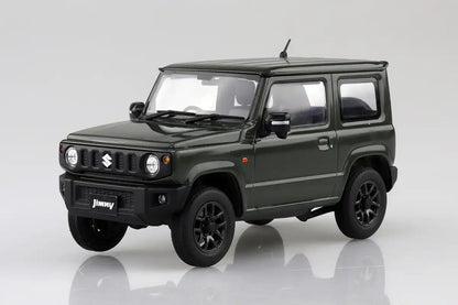 Aoshima Rakupla Snap Car 03 JG JB64 Jimny 2018 Model Jungle Green- Japan Figure Store - #1 Bring To You The Best Japanese Goods