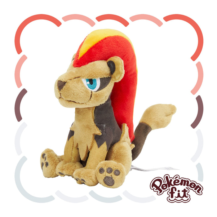 Pokemon Center Kaenjishi Female Form Plush 668 Pokémon Fit Collectible