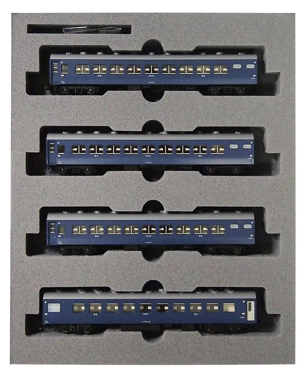 Kato N Gauge 4-Car Set - Sleeper Express Ondo Special 10-1349 Railway Model- Japan Figure Store - #1 Bring To You The Best Japanese Goods