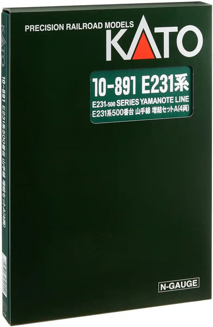 Kato N Gauge E231 Series 500 Yamanote Line Set A Extension - 4 Cars Set- Japan Figure Store - #1 Bring To You The Best Japanese Goods