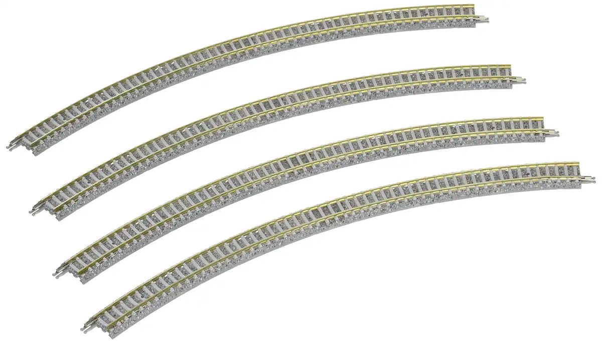 Tomytec Tomix N Gauge Curved Rail C354-45-Pc F Set of 4 - 1196 Railway