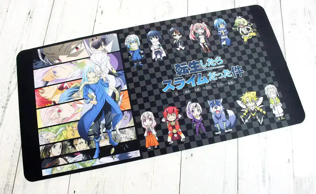 San-X Hatayama Shoji Desk Mat Reincarnated As A Slime 30x60cm B Size- Japan Figure Store - #1 Bring To You The Best Japanese Goods