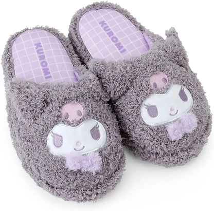 Sanrio Kids Face Slippers Comfortable and Cute Indoor Footwear SANRIO - Black
 - 4550337287590