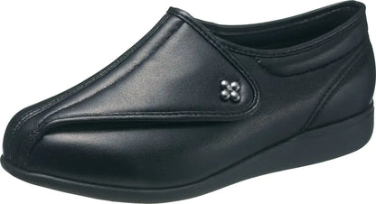 Sanrio Asahi Kaiho Shugi L011-5E Black Smooth Shoes Right 22.5- Japan Figure Store - #1 Bring To You The Best Japanese Goods
