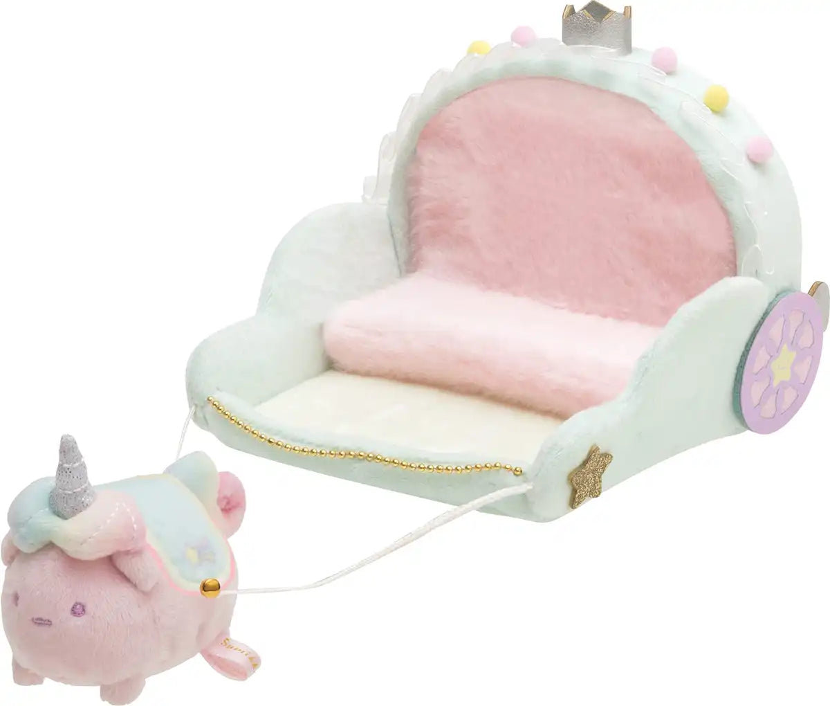 SAN-X Sumikko Gurashi Scene Plush Toy Fairytale Carriage- Japan Figure Store - #1 Bring To You The Best Japanese Goods