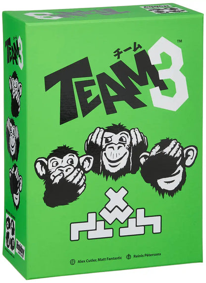 Hobby Japan Team 3 Board Game (Green Japanese Version 3-6 Players 30 Min 14+ Yrs)- Japan Figure Store - #1 Bring To You The Best Japanese Goods