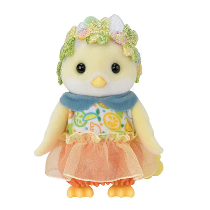 Epoch Sylvanian Families Dolls Citrus Bird Family Set Ages 3+ Dollhouse Toy