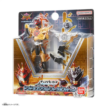 Bandai Bustaro Sentai Don Brothers Change Heroes Dondragoku & Dontorabolt Set- Japan Figure Store - #1 Bring To You The Best Japanese Goods
