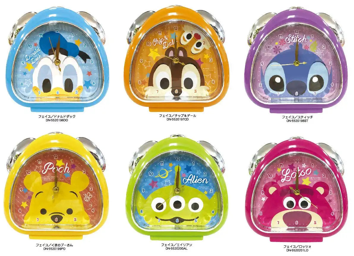 T'S FACTORY Disney Rice Ball Shaped Clock Face Lozzo- Japan Figure Store - #1 Bring To You The Best Japanese Goods