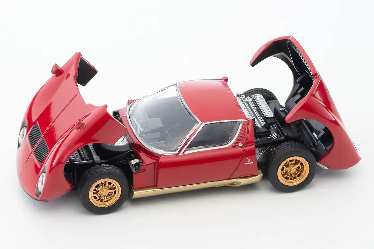 Tomica Limited Vintage 1/64 Tomytec Lamborghini Miura SV Red- Japan Figure Store - #1 Bring To You The Best Japanese Goods
