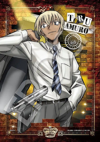 Epochsha 108Pc Jigsaw Puzzle Detective Conan Triple Face Toru Amuro (18.2X25.7Cm)- Japan Figure Store - #1 Bring To You The Best Japanese Goods