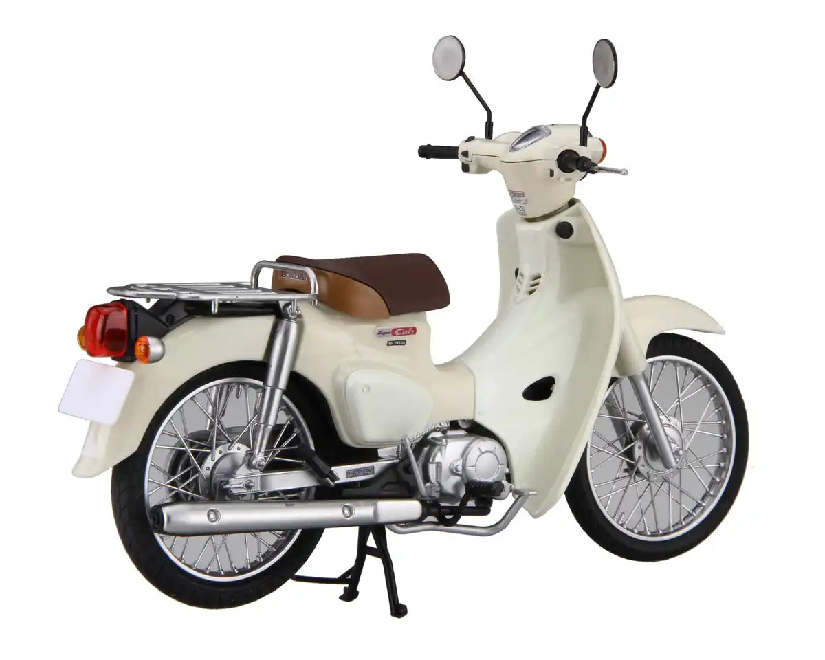 FUJIMI 12Nx-1Ex-1 Honda Super Cub 110 Virgin Beige 1/12 Scale Pre-Painted Kit- Japan Figure Store - #1 Bring To You The Best Japanese Goods