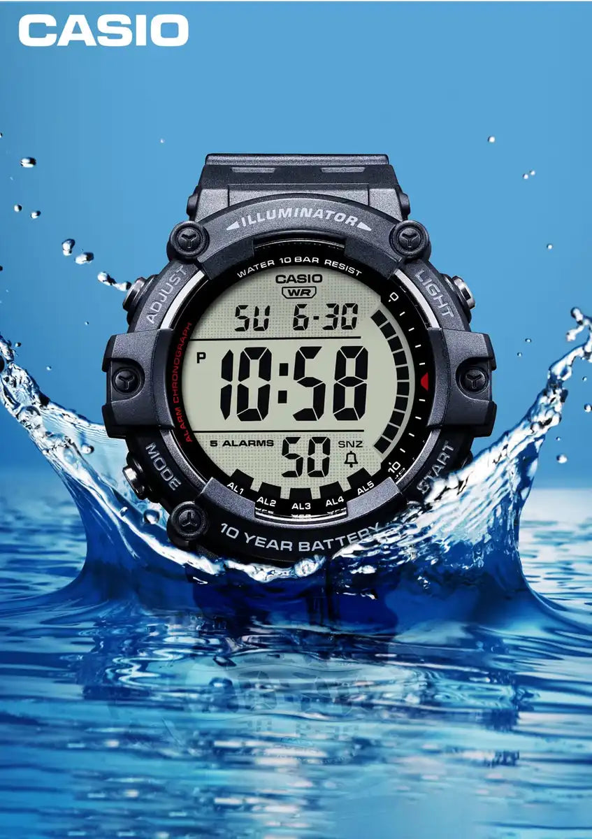 Casio AE-1500WH-1AJF Men's Black Watch- Japan Figure Store - #1 Bring To You The Best Japanese Goods