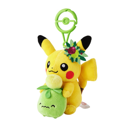 カラビナ付きマスコット ピカチュウ＆ミニーブ ポケモンセンターカガワ
