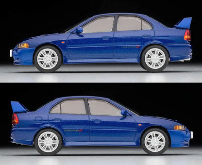Tomica Limited Vintage Neo Lv-N186E Mitsubishi Lancer GSR Evo IV Navy- Japan Figure Store - #1 Bring To You The Best Japanese Goods
