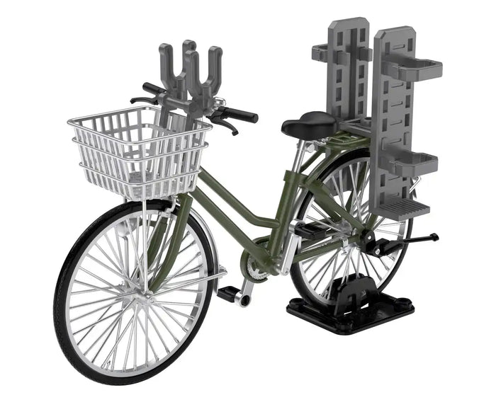 TOMYTEC Lm007 Little Armory School Bike For Designated Defense Schools Olive Painted Finished Product 1/12 Scale Kit- Japan Figure Store - #1 Bring To You The Best Japanese Goods
