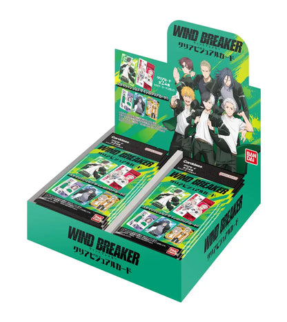Bandai Wind Breaker Visual Card Booster Box Box TCG Japan Official- Japan Figure Store - #1 Bring To You The Best Japanese Goods