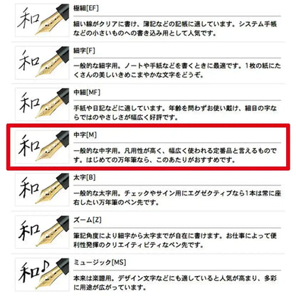 SAILOR Profit Standard 1911 S 21K Fountain Pen Black M 11-1521-420- Japan Figure Store - #1 Bring To You The Best Japanese Goods
